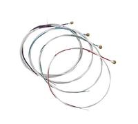 HUSHUI 4/4 Cello Strings Set, Copper Zinc Alloy, Fast Tuning for Cello Players and Learners, Pieces, Silver