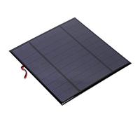 HUSHUI 4.5W Mini Solar Panel High Conversion Rate Charger for Solar Research and Outdoor Use with 78.7in Cable