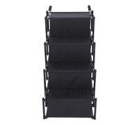 HUSHUI 4 Step Dog Stair Non Slip for Large Pets, Foldable and Portable for Car SUV Truck RV, 26-30in Height