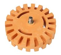 HUSHUI 4in Sticker Remover Wheel Ergonomic Rubber Eraser Tool for Car Decal and Adhesive Removal