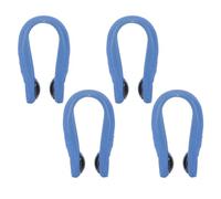 HUSHUI 4Pcs Acupressure Clip,Migraine Relief Clips,Portable Acupressure Hand Pressure Point Clip with Magnet for Headache, Tension Relief (Blue)