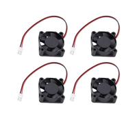 HUSHUI 4Pcs Extruder Hot End Fan Fit for FLASHFORGE AD 5M Pro 3D Printer High Speed Double Ball Bearing 3010