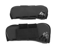 HUSHUI 4pcs Horse Tendon Boots, Slip on Easily with Hook and Loop Strap System, Protect Leg from Injury, Provide Support to Tendons and Ligaments, for Horse Jumping (A pair of medium size front legs)