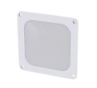 HUSHUI 4PCS PVC Computer Fan Filter Grills Magnetic Frame, Dust Mesh Cooler Filter 3.66x3.66in, PC Fan Dust Filter with PVC Material for Desktop PC Fan, Chicken Coop Vent (White)