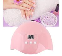 HUSHUI 54W Nail Polish Dryer UV LED Lamp for Quick Nail Curing At Home - Intelligent Gel Drying Tool Compact Size 19x16.5x7.5cm (SUNX3)