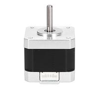 HUSHUI 5Pcs Stepper Motor High Accuracy with Low Noise and Uniform Speed for 3D Printers and Mini Projects, Metal (#1)