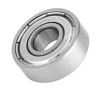 HUSHUI 608ZZ High Precision Double Shielded Ball Bearings for Mechanical Applications 8x22x7mm - Set of 10