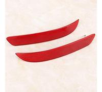 HUSHUI 63217158949 63217158950 Red Rear Bumper Reflector for E70 X5 2007-2013, Easy Installation (The last pair is 63217158949+63217158950)