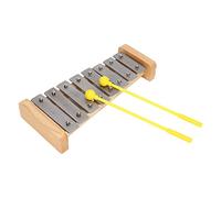HUSHUI 8 Notes Xylophone Educational Toy for Toddlers Age 1-3 Clear Sound Percussion Instruments Wood with 2 Hammers