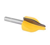 HUSHUI 8mm Shank Panel Raiser Router Bit, High Hardness Milling Cutter, Cutting for Woodworking, Suitable for Electric Wood Milling Machines, YG6 Alloy and Carbon Steel, 1 Unit