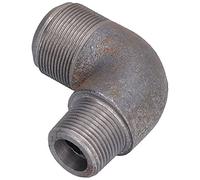 HUSHUI 90 Degree Elbow Resistant Cast Iron Compression Elbow for Air Compressor and Pump High Pressure Application 1 X Unit (1.05 Iron (305))