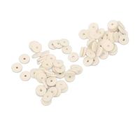 HUSHUI 90Pcs Piano Felt Tuning Regulating Washer, 2mm Thickness Wool Felt Repair Kit with High Quality Material, for Piano Parts Cushion and Noise Reduction