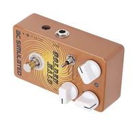 HUSHUI AC Analog Pedal Compact Design Lightweight Electric Guitar Effect Pedal for Performances Music Events Aluminum Alloy 1 Unit