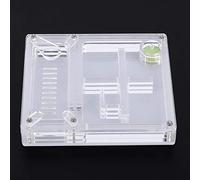 HUSHUI Acrylic Breeding Box, Lightweight Transparent Formicarium for Observing At Home, 11x10x1.7cm, Ideal Educational Gift