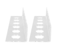 HUSHUI Acrylic Small Balls Display Rack, Wall-Mounted Floating Shelf Stand Holder with 12 Balls Home Decor for Table Tennis Baseball, Office, Store, Sports Events