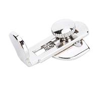 HUSHUI Adjustable Clarinet Thumb Rest Kit with Soft Finger Cover Screw for Long Rehearsals - Durable Metal Silver - 1 Unit