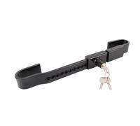 HUSHUI Adjustable Metal Cargo Door Lock with 3 Keys, 9-18 Inch Locking Distance, Semi Trailer Lock for Trailer Truck Construction Site
