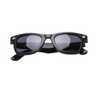 HUSHUI AI Translator Sunglasses, 8MP HD Camera Smart Glasses with WiFi Fast Transfer, AI Stabilization, IP65, for Travel Music Calls Real Time Translation