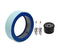 HUSHUI Air Filter Assembly Kit, Durable Replacement Parts for Engine Performance, Compatible with 394018 394018S 392642, Made of ABS Material, Includes 1 Air Filter and 2 Spark Plugs