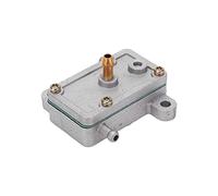 HUSHUI Aluminium Fuel Pump, Replacement for Mikuni Rectangle Single Carb Snowmobile, with Direct Installation for Part Numbers 07 187 01 DF44 DF44 211