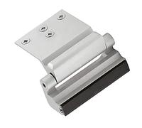 HUSHUI Aluminum Alloy Door Reinforcement Lock Tamper Resistant 800LBS Security for Home and Office Use (Silver)