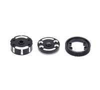 HUSHUI Aluminum Alloy Sealed Differential Case for Slash 2WD RC Car Parts Adjustable CNC Durable Prevents Leakage Black 1 Group