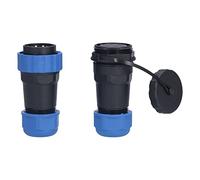 HUSHUI Aviation Plug Socket Antioxidant Connection for Communication Equipment Male Female 1 Pair (6 Pin)