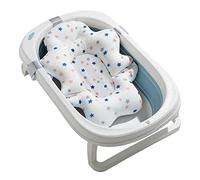 HUSHUI Baby Bath Cushion Pad Soft Mesh Support Floating Mat for Infants Newborns Lightweight Adjustable Design (#1)