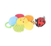 HUSHUI Baby Hanging Musical Toy, Soft Plush Sensory Toy with Bell Sound for Visual and Oral Development, Hanging Car Seat Toy (Type B)