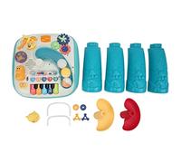HUSHUI Baby Musical Toy Set, Colorful Rotating Rolling Balls with 5 Keys, Stimulating Early Learning for Toddlers, Made of Safe Plastic