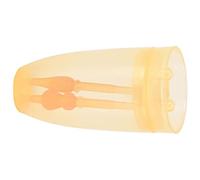 HUSHUI Baby Toothbrush Cartoon Design Gentle Silicone Brush for 0-3 Year Olds - Includes 2 Different Brushes