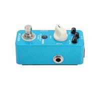 HUSHUI Bass Chorus Effect Pedal with True Bypass for Electric Guitar Players Metal Blue Compact Design