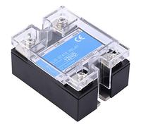 HUSHUI BERM Solid State Relay High Performance 10A 0-250VAC Control for Industrial Automation Systems (BERM-120VD)