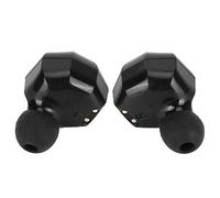 HUSHUI Binaural Bluetooth Headphones Stylish and Lightweight Portable Bluetooth Headset for Driving and Sports Use 2 Pack (Black)