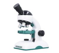 HUSHUI Biological Microscope with LED Illumination High Magnification for Students Home Use 200X to 1200X Educational Tool ABS Material