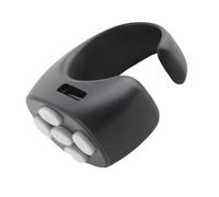 HUSHUI Bluetooth 5.3 Ring Remote Control for Video Reading and Selfie Taking Ergonomic Design 10m Range ABS Material