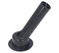 HUSHUI Boat Fishing Rod Cup Holder Outrigger Cup Holder for Yacht Ship Marine Accessories ABS Plastic (30 degrees)