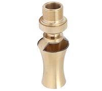 HUSHUI Brass Fountain Nozzle Adjustable Ice Tower Water Spray Head for Ponds and Landscapes 191-258g (6 Minutes 25mm Internal and External Teeth)