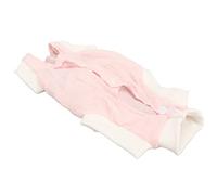 HUSHUI Cat Recovery Suit with Breathable Gauze Cotton, Prevent Licking Design for Post Surgery, Adjustable Fit for Cats and Kittens, 1 Unit (L)