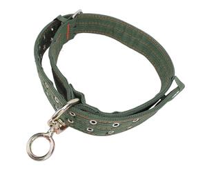 HUSHUI Cattle Collar Heavy Duty Nylon with Metal Buckle Adjustable for Horses Cows and Dogs 1 Pack (Medium Size)