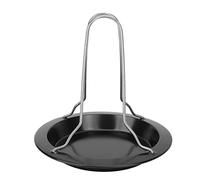 HUSHUI Chicken Roaster Rack,Vertical Roaster Holder with Drip Pan,Stainless Steel Grill Chicken Holder for Oven and Barbecue Grilling Cooking