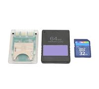 HUSHUI Console Card Adapter Plug and Play with 32G Storage Card for Gaming Experience Compatible for Consoles ABS Material (Slim Consoles)