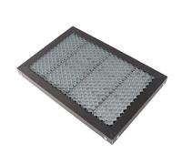 HUSHUI Cutting Table Board, CNC Processed Working Plate 300x200x22mm with High Flatness for Wood Acrylic Materials, Compatible with Diode CO2 Engraving Machines