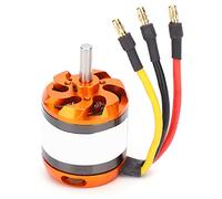 HUSHUI D3542 Brushless Motor for RC Airplane, High Efficiency, Strong Thrust Motor for RC Fixed Wing Aircraft, Metal, 1pc (1250KV)