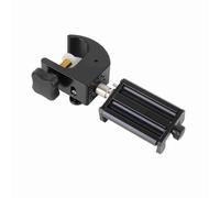 HUSHUI Data Collector Pole Clamp with Compass and Phone Holder Portable Universal GPS RTK Survey Tool for Surveying Equipment Aluminum Alloy