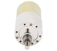HUSHUI DC Reduction Motor XD-37GB520, Compact Adjustable Speed Low Speed Motor for Robotics, 12V, High Torque, Durable Metal Gear (500rpm/min)