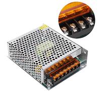 HUSHUI DC12V Switch Power Supply Driver Adapter, Durable Aluminum Alloy, High Efficiency for LED Light Bar and 3D Printer, 1 Unit (S-100-12（12V/8.5A/100W）AC100-240V)