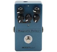 HUSHUI Delay Effect Pedal Dark Blue with Time Depth Speed Knob for Guitarists and Musicians Perfect for Creative Echoes