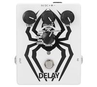 HUSHUI Delay Pedal for Electric Guitar, Durable Aluminum Alloy, 8 Modes Effect Pedal for Musicians, 9V Power Supply Included