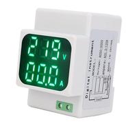 HUSHUI Digital AC Voltage Current Combination Meter High Accuracy Multi Function Energy Meter for Electrical Systems 0.56in LED Display ABS 1 X